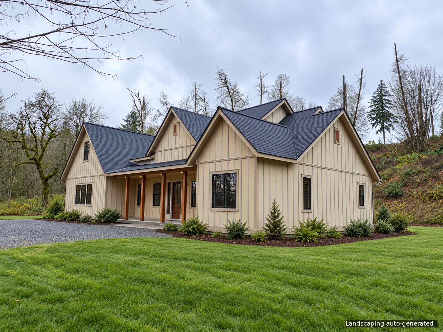 Custom home project in Castle Rock, Washington