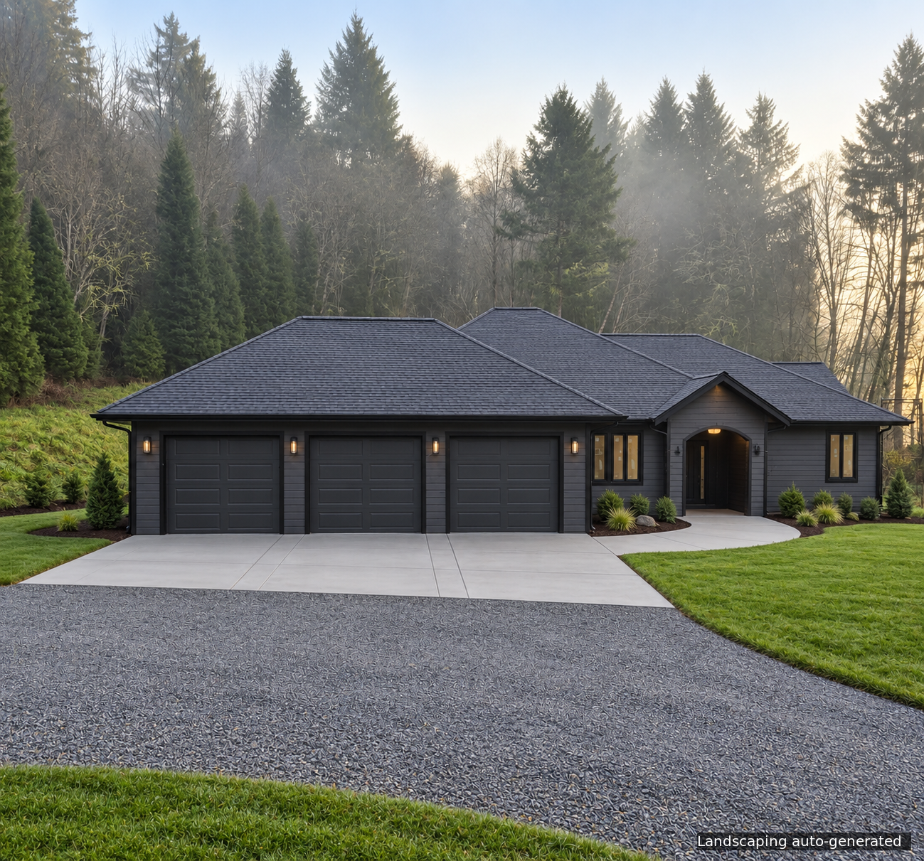 Custom home project in Castle Rock, Washington