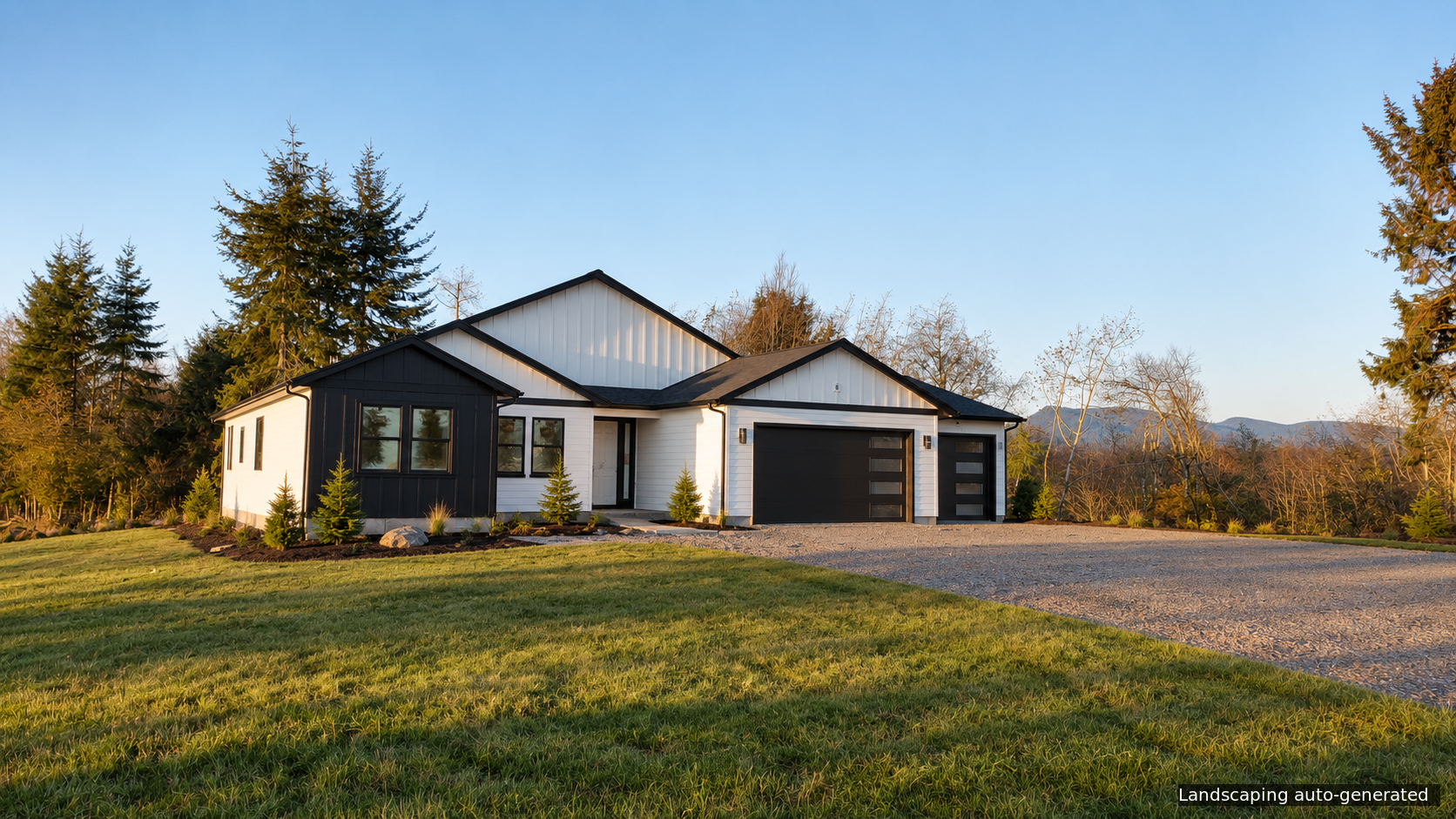 Custom home project in Cathlamet, Washington